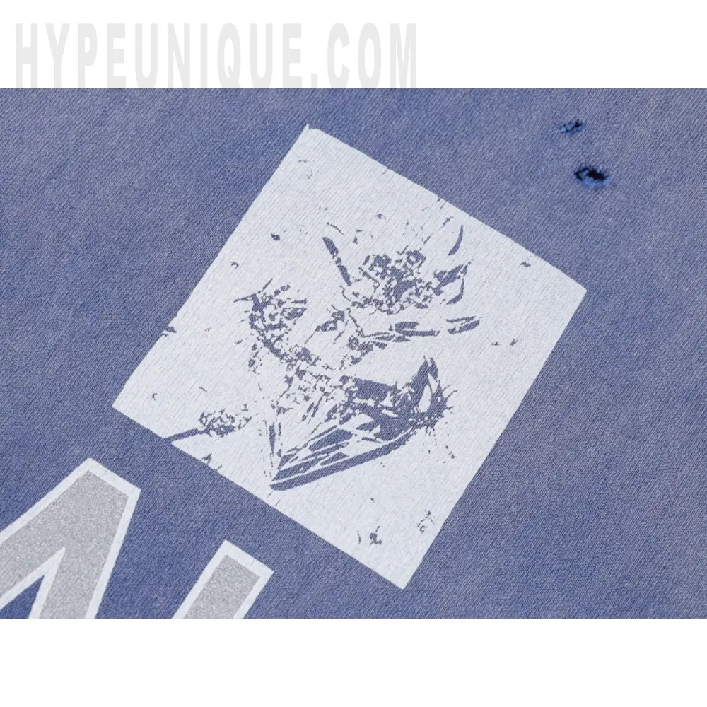 Printed graphic on the front of the garment