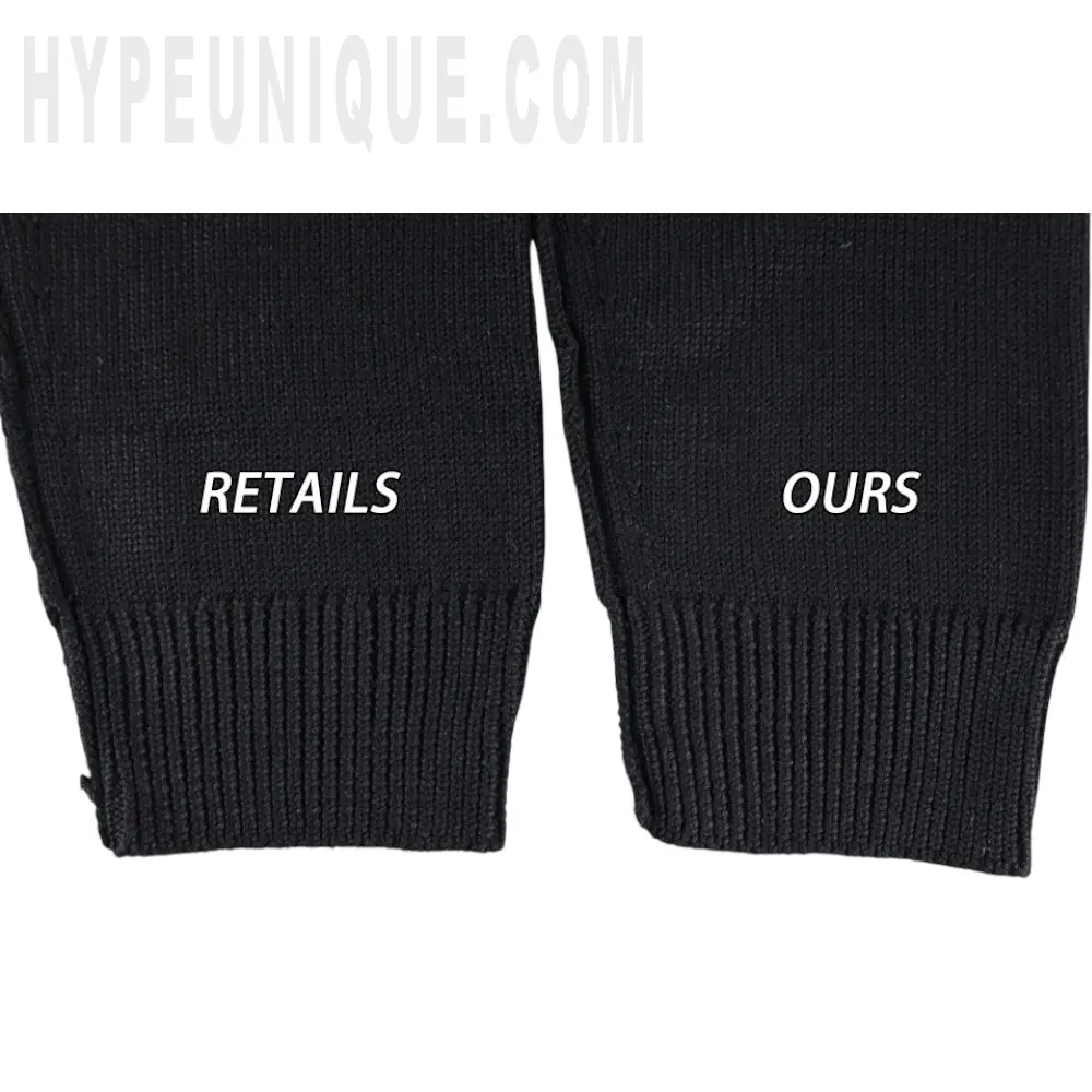 The sleeves of the clothes