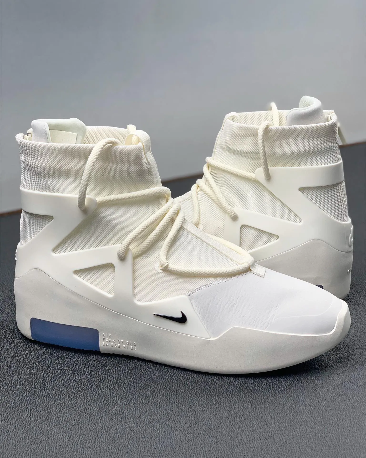 Air Fear Of God 1 Sail Black pair view