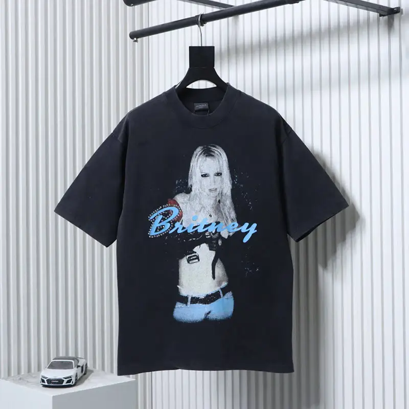Music Series Britney Spears Portrait T-Shirt