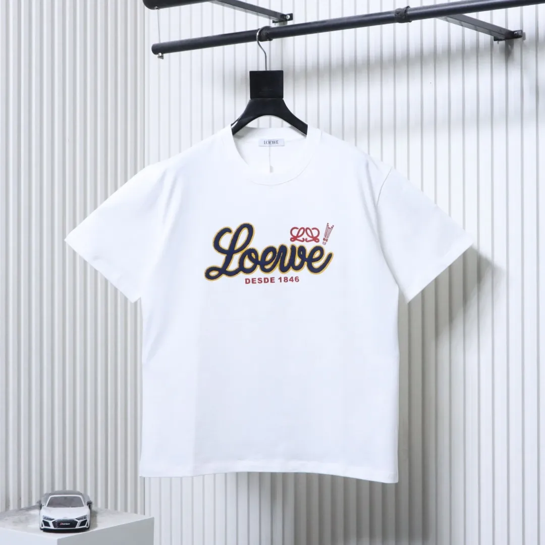Terry Embroidered Logo Short-Sleeve T-Shirt