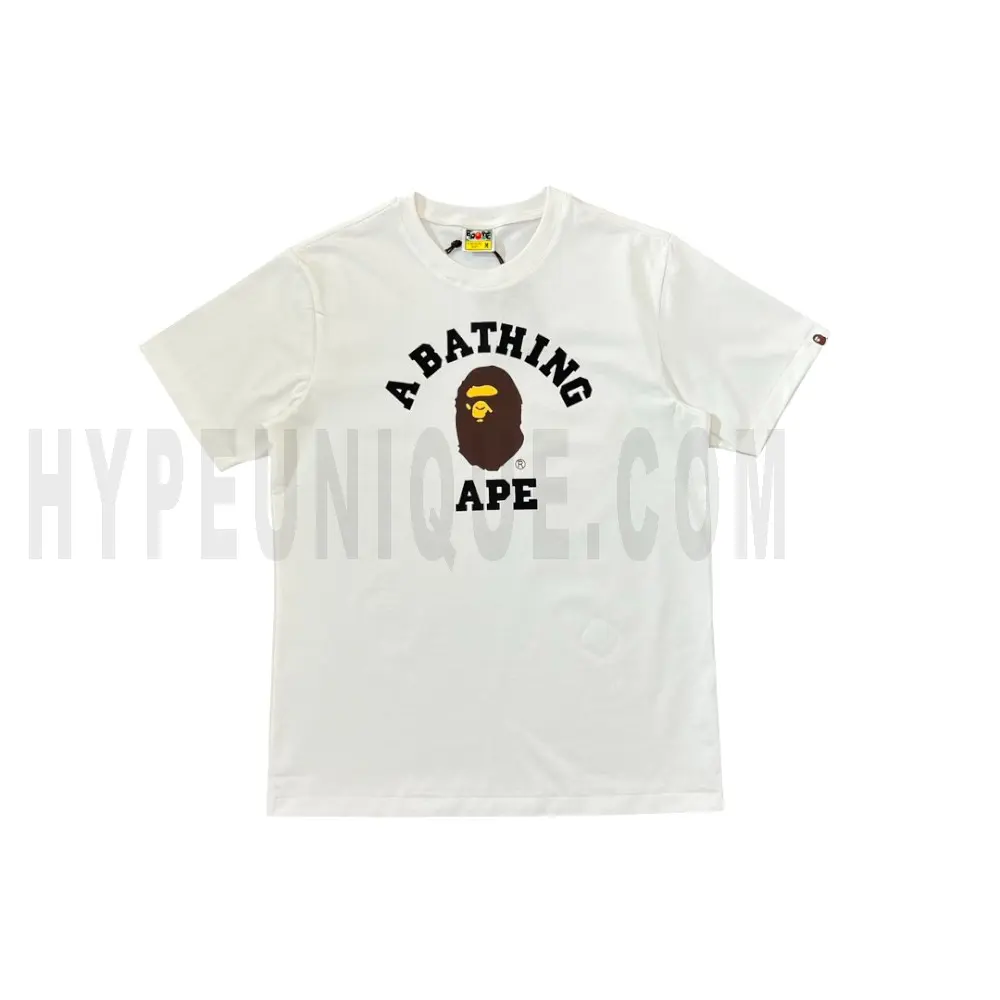 The front of the white clothes