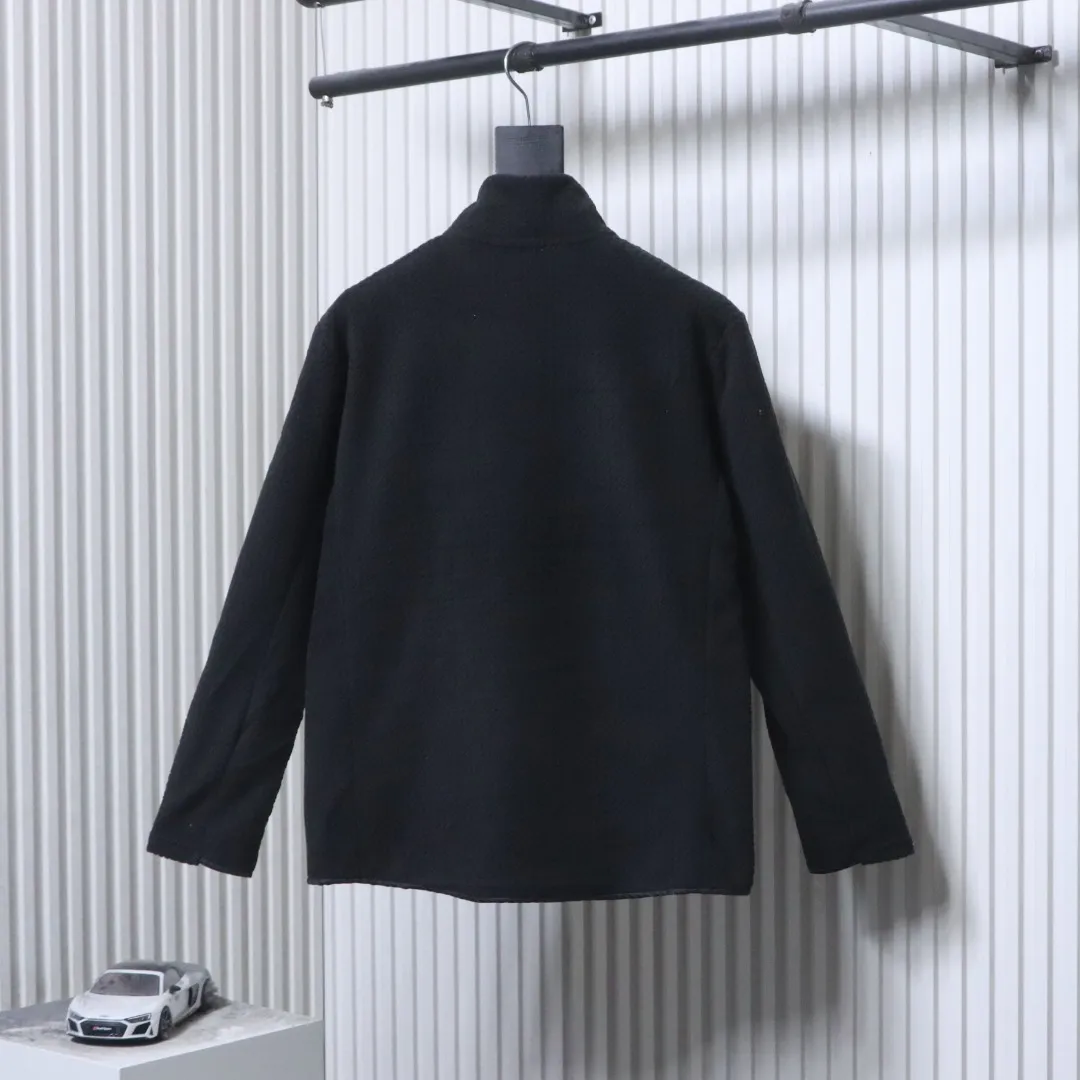 Back View PTG Wave Collar Recycled Polyester Jacket