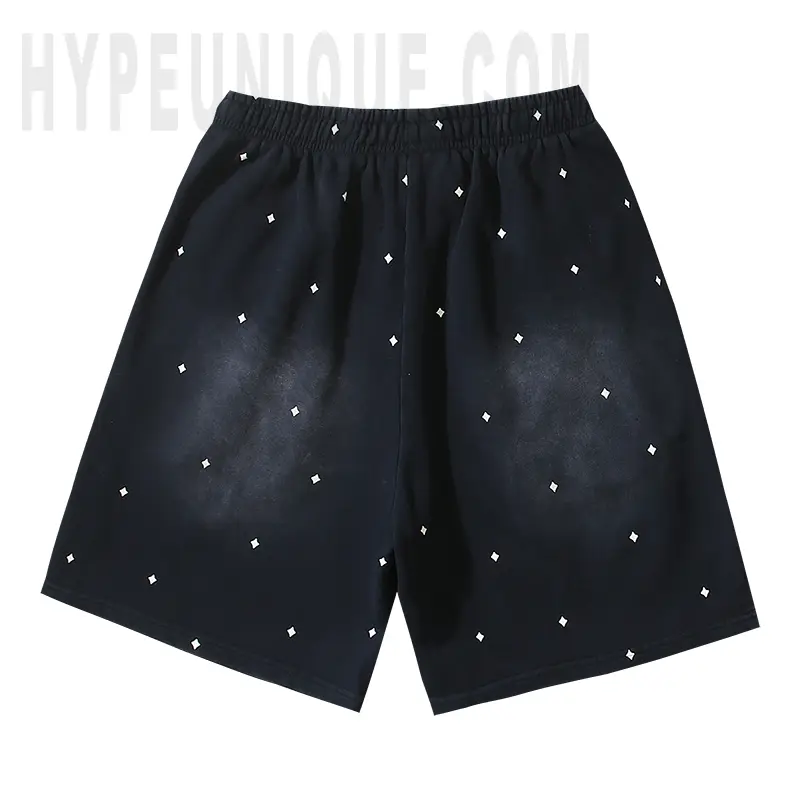Hellstar Starry Flame Face Shorts