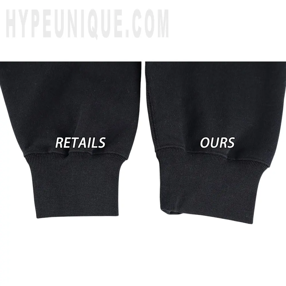 The sleeves of the clothes