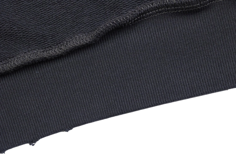 Iron Hoop Washed Distressed Round Neck Sweatshirt Reps
