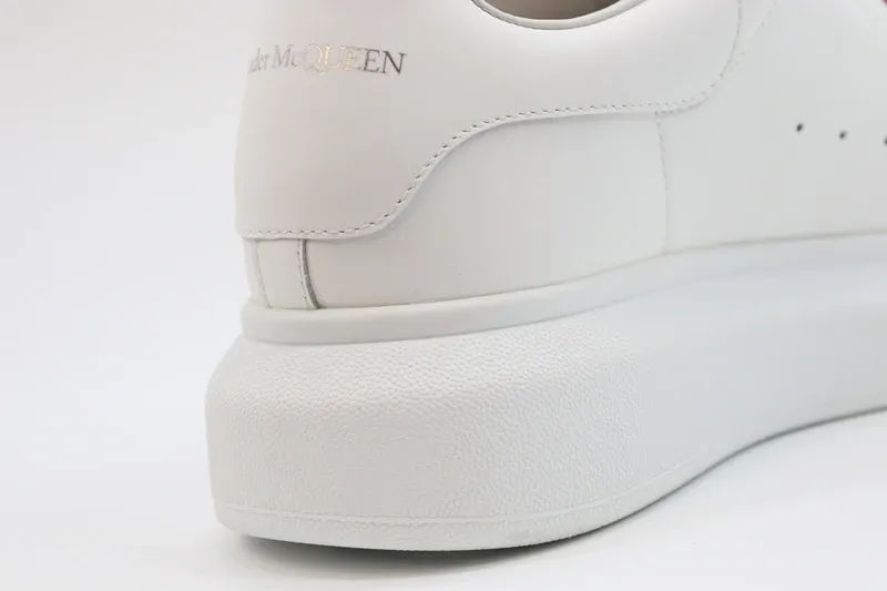 ALEXANDER MCQUEEN SHOW LEATHER PLATFORM TRAINERS SNEAKERS-RAINBOW REPLICA