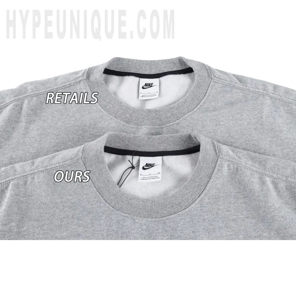 Close-up of the collar detail