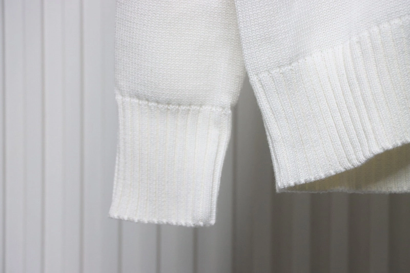 Ami Heart Embroidered Cardigan Sweater