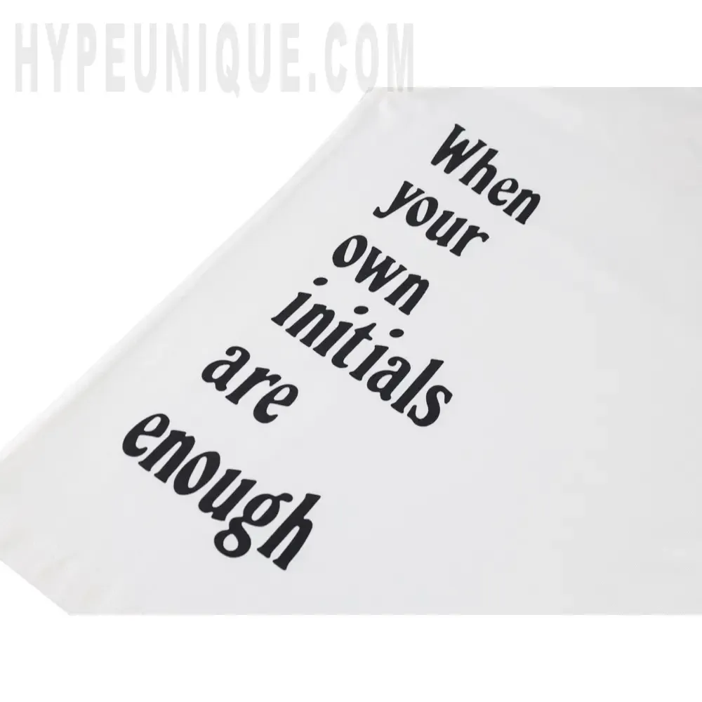 Printed graphic on the front of the garment