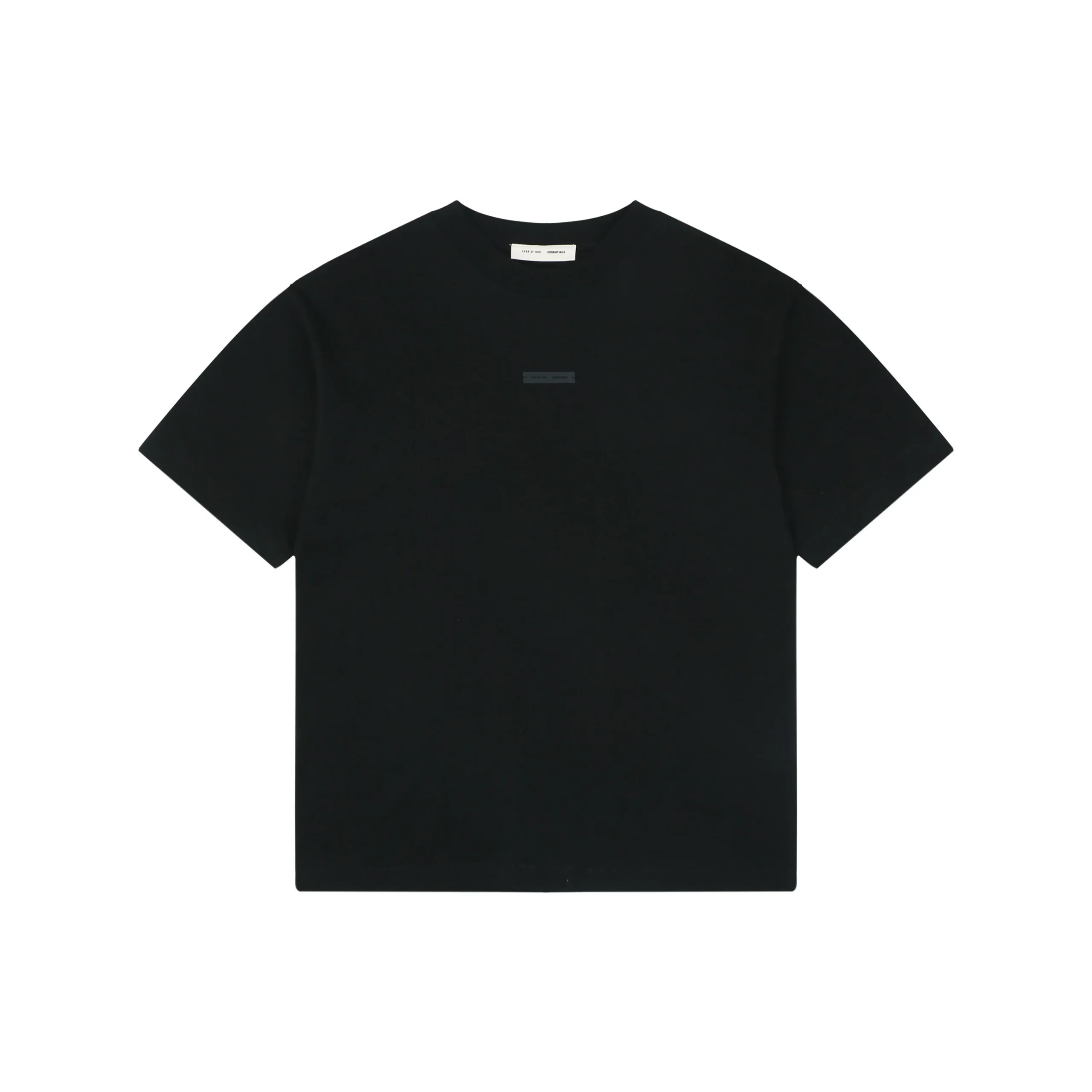 Fear of God Essentials Brushed Metal Logo Cotton T-Shirt