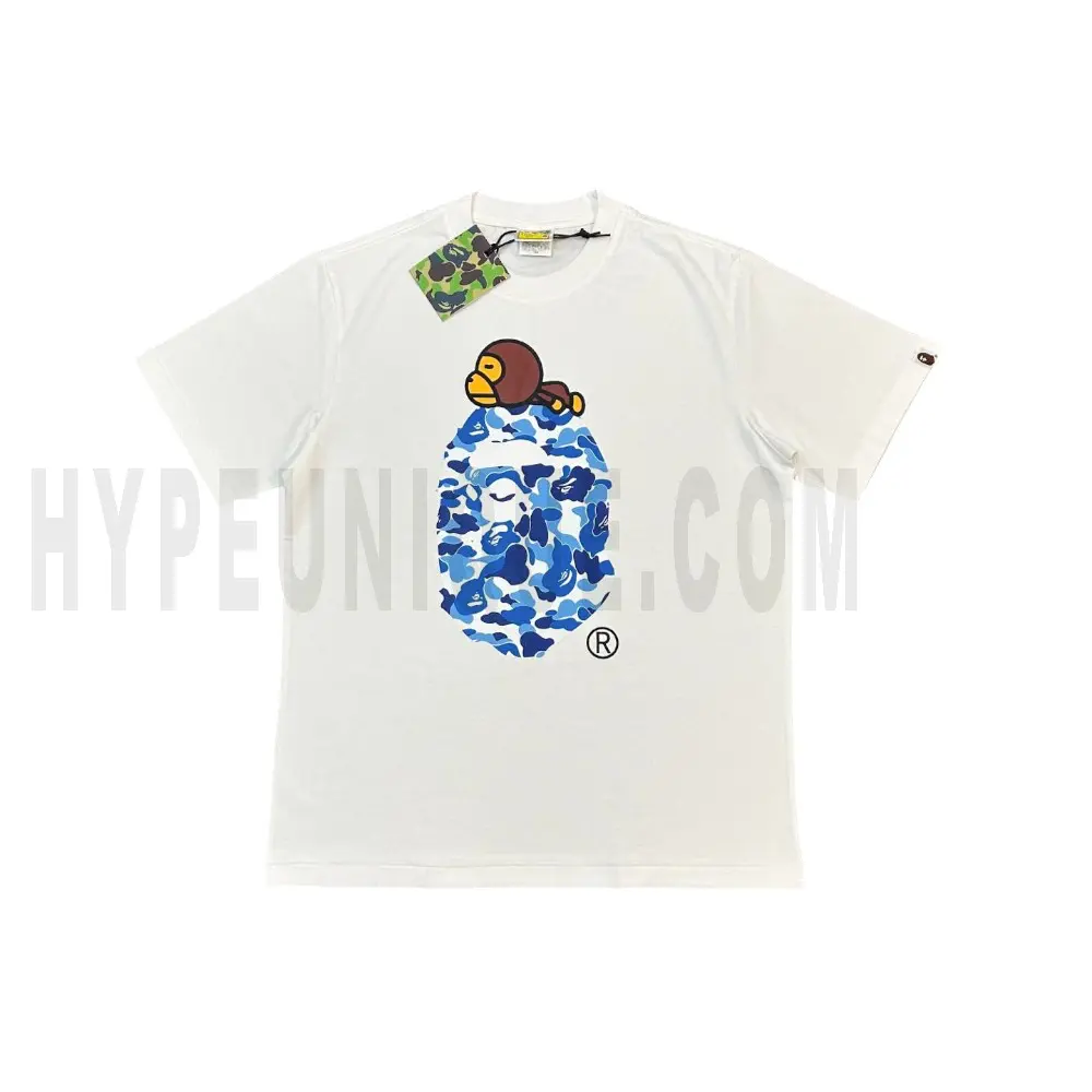 The front of the white clothes