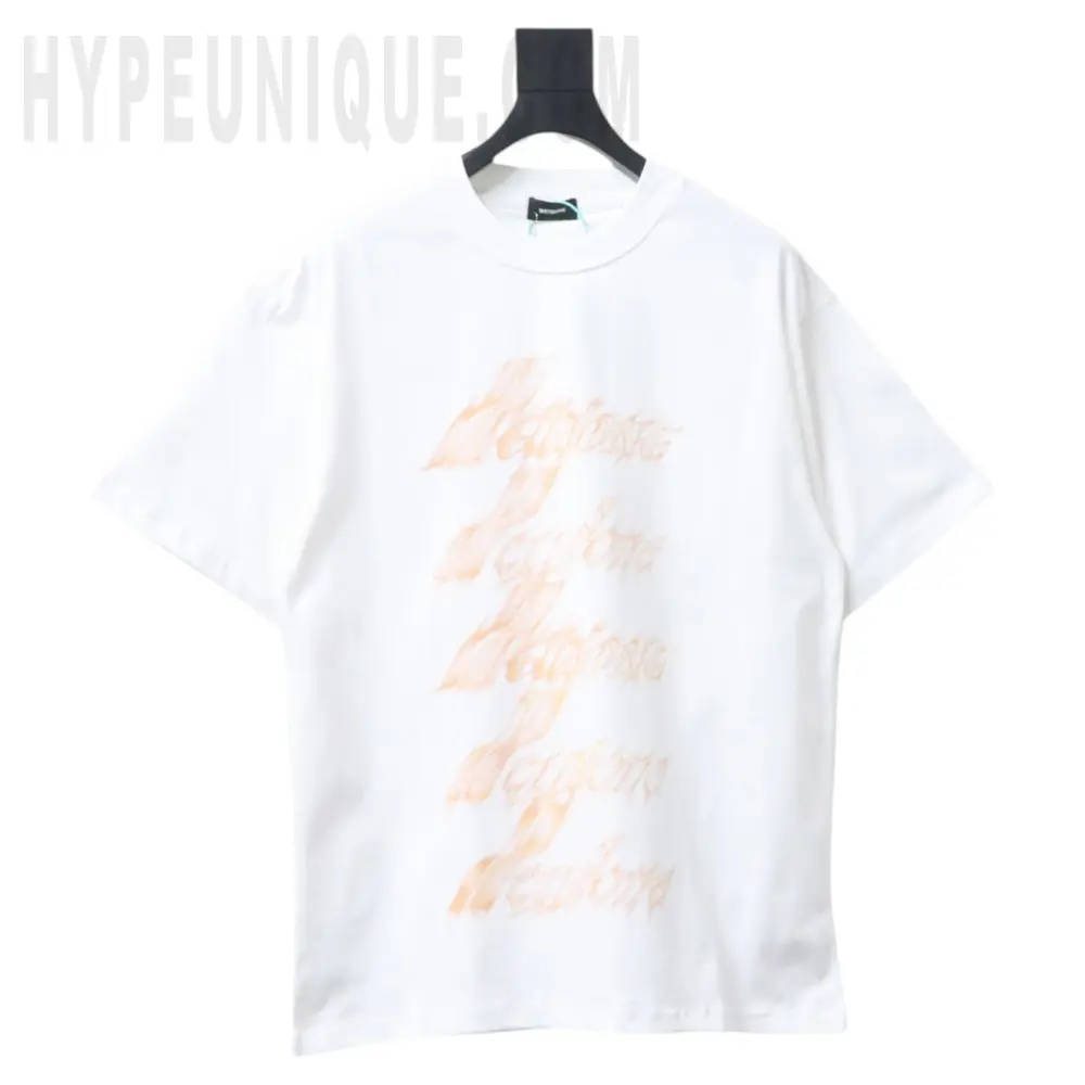 WE11 DONE Spark Logo-Print T-Shirt