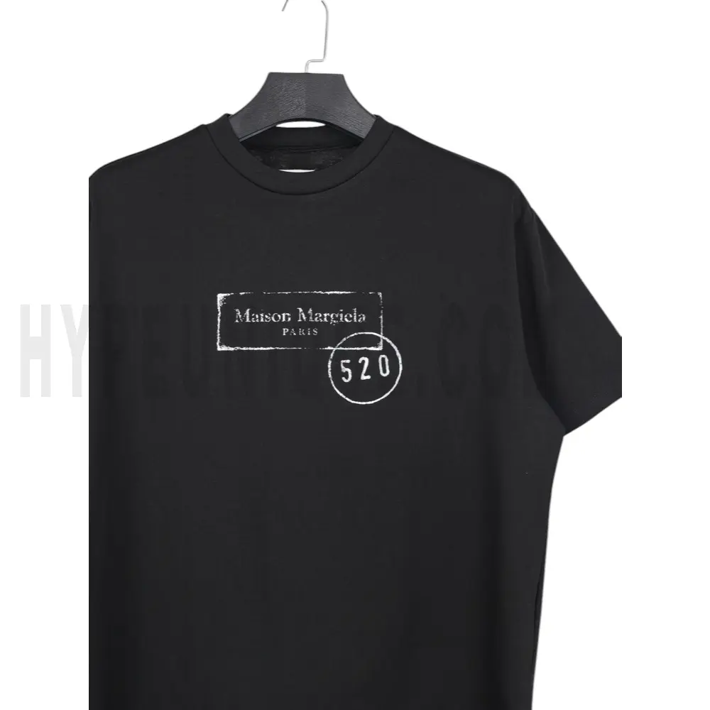 The front of the black clothes