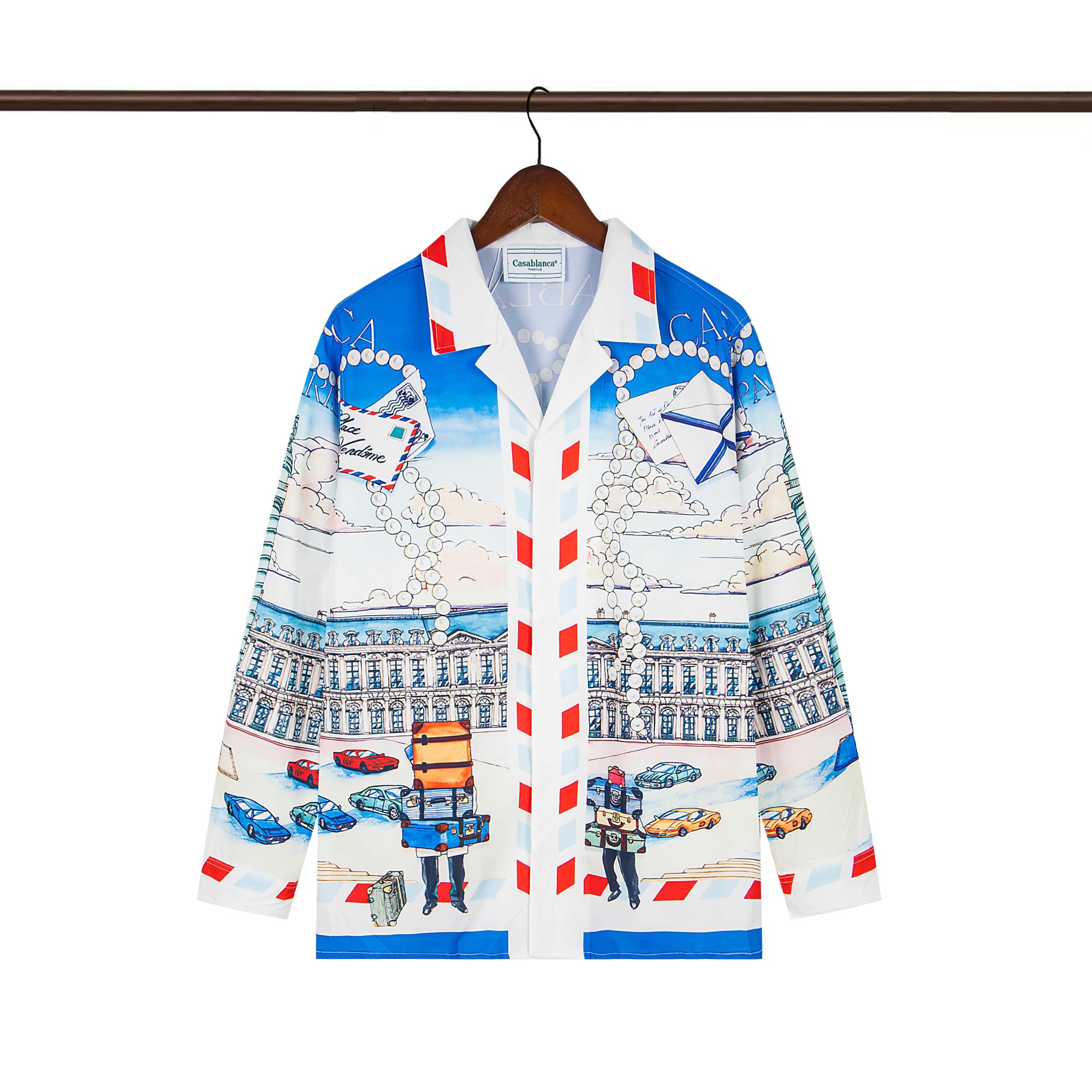 C-Blanca Place Vendôme Silk Shirt