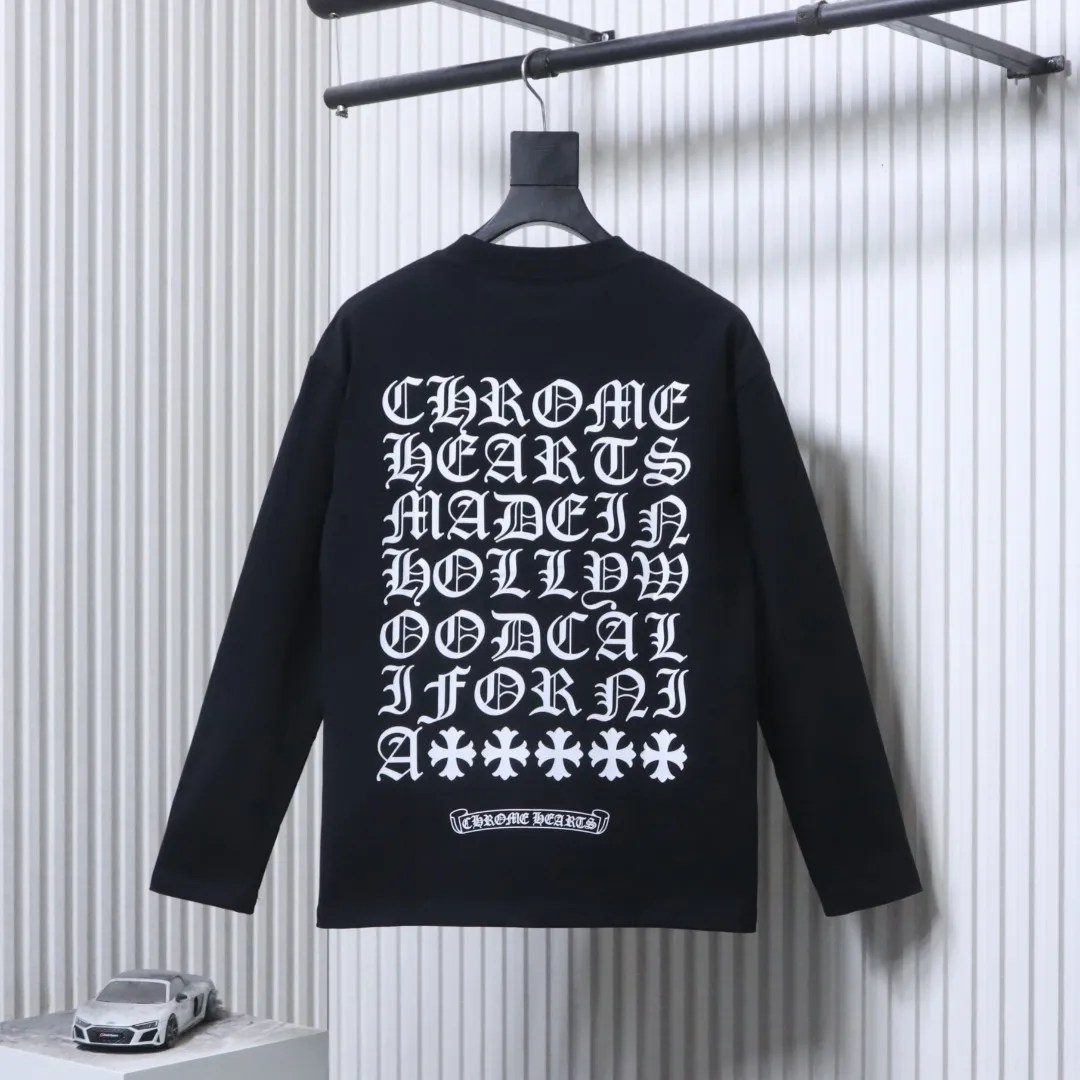 CH All-Over Sanskrit Print Long-Sleeve Shirt