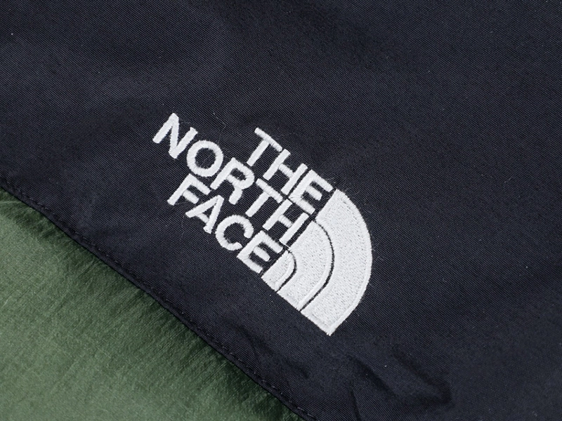 The North Face Ue Limited Color Matching Zipper Hooded Down Jacket