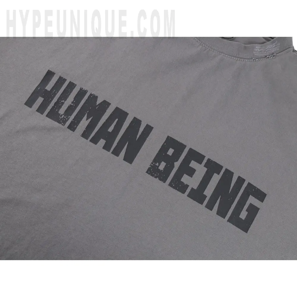 Printed graphic on the front of the garment