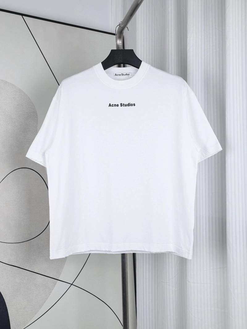 Acne 1996 Silicone Letter Print T-Shirt
