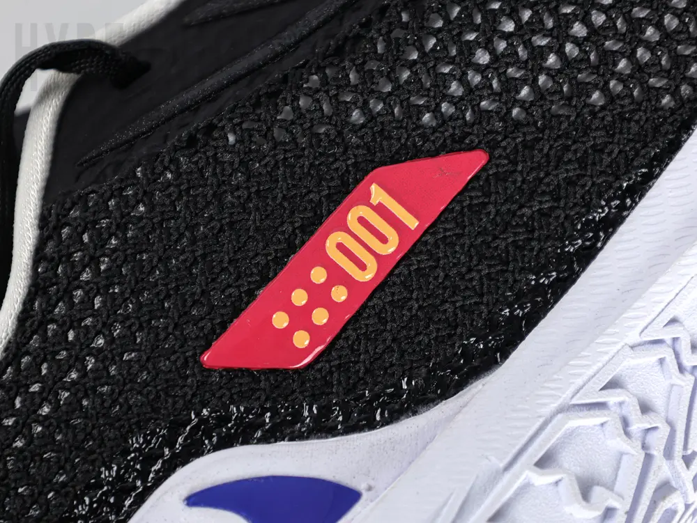 the 001 red tag