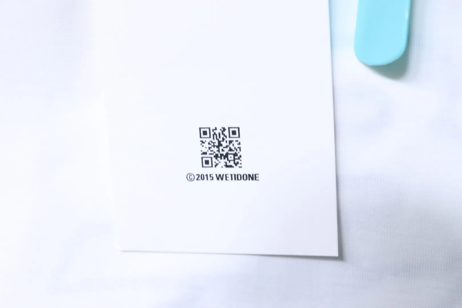 Brand Tag with QR Code
