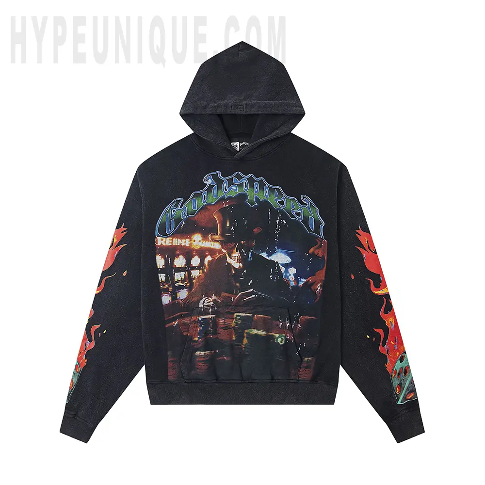 Godspeed Flame Graphic Hoodie