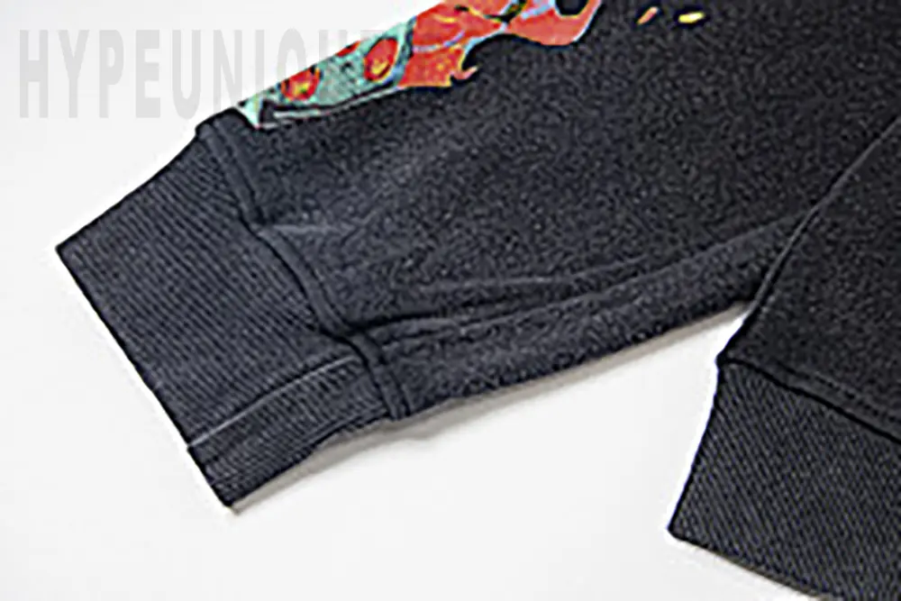 The sleeves of the clothes