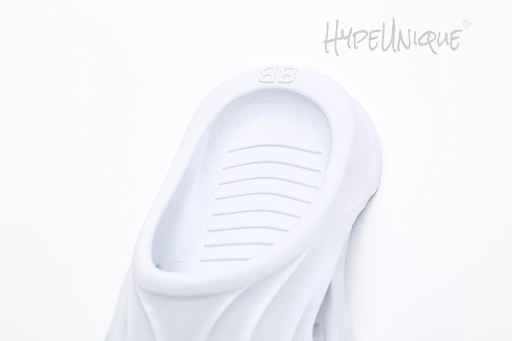 Balenciaga Mold Slide Sandal White