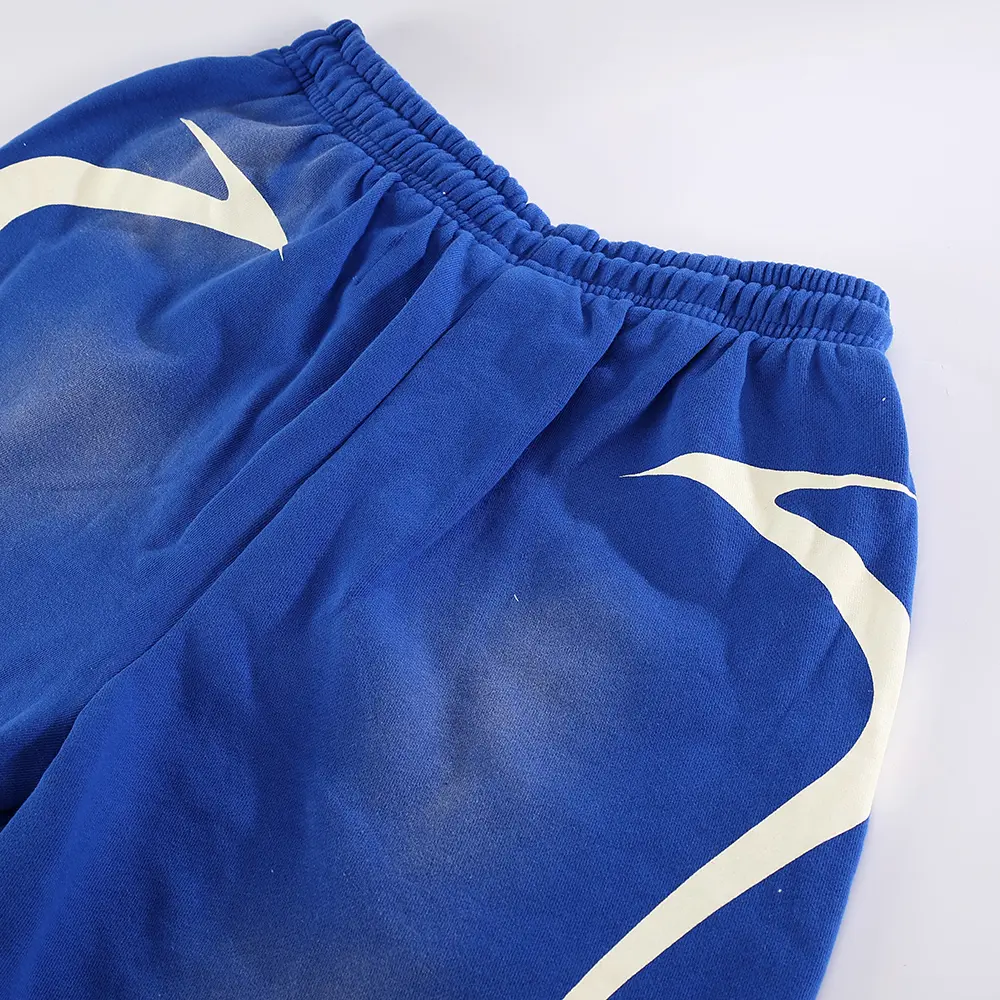 Hellstar Warm Up Shorts Blue