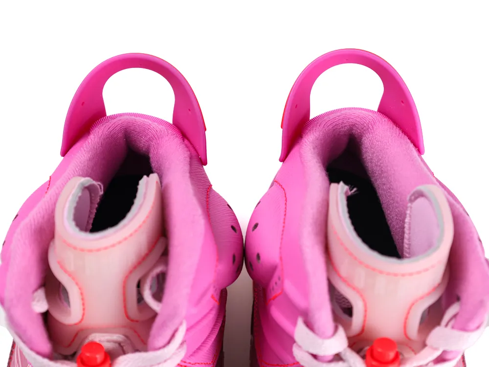 Jordan 6 Awake NY Playful Pink High-Top Sneakers Tounge View