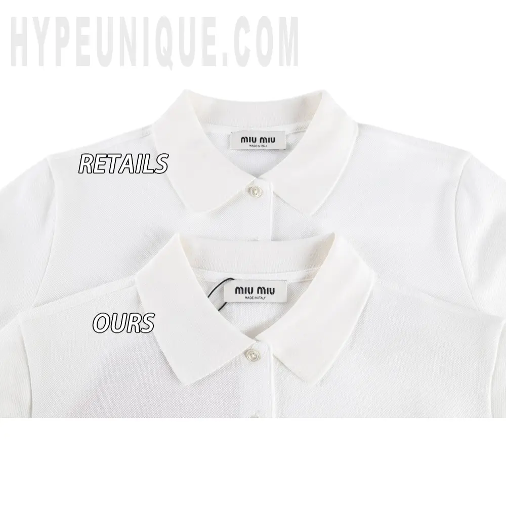 Close-up of the collar detail