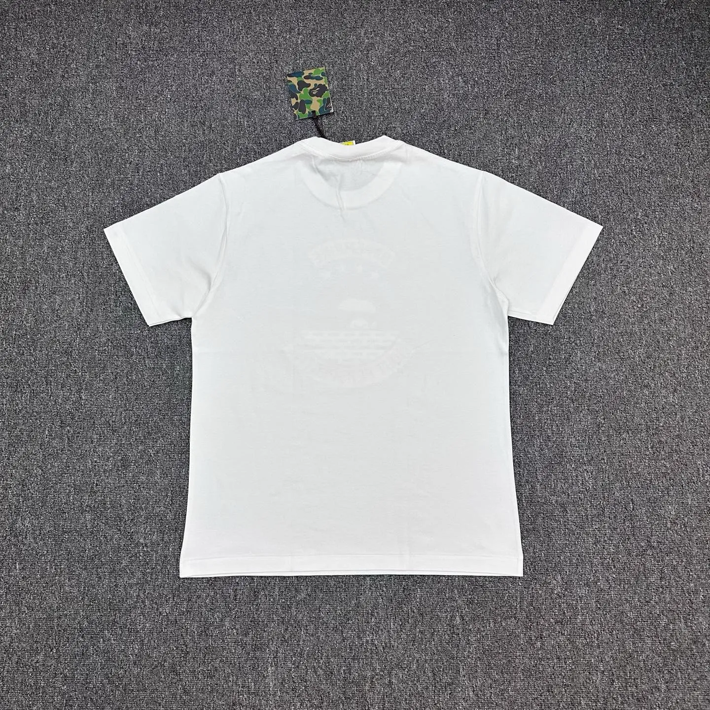 Back BAPE Pattern Print T-Shirt