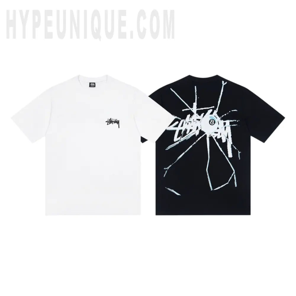 Stussy Cracked Eight Ball T-Shirt