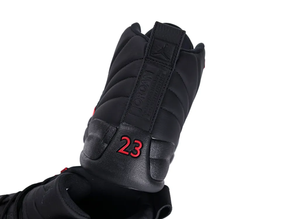 Jordan 12 Retro Bloodline Heel View
