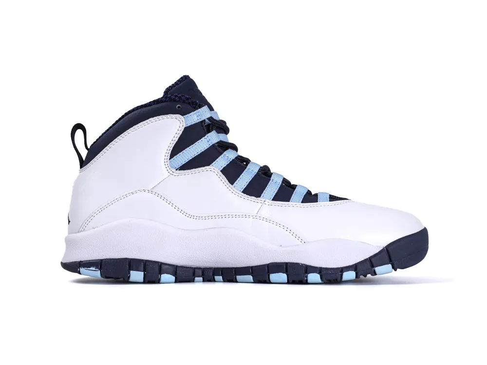 Jordan 10 Retro Ice Blue Right Side View