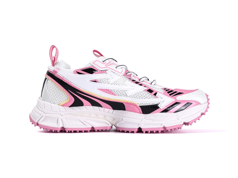 Off-White Be Right Back Sneakers White Soft Pink Right Side View