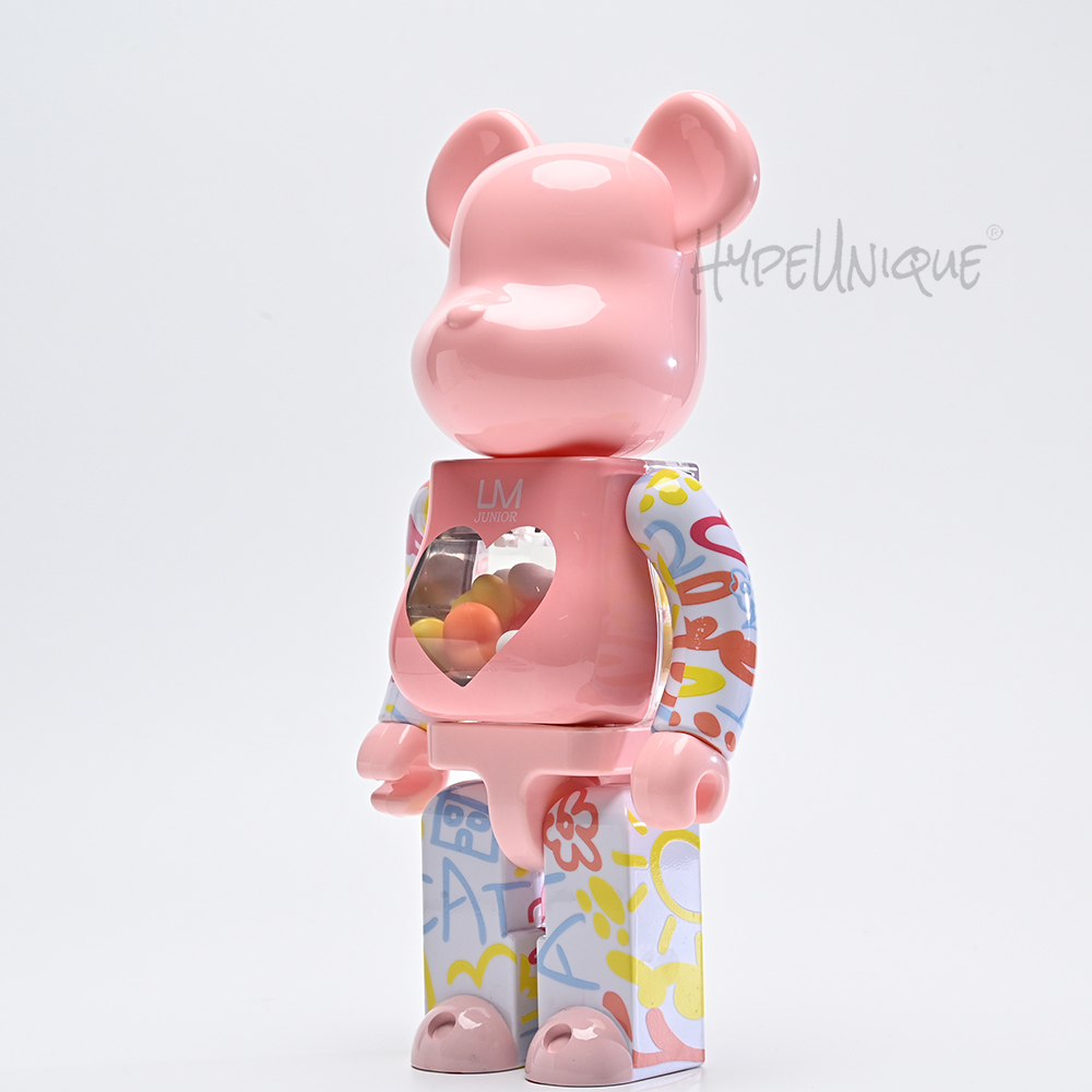 Bearbrick UM Junior 400% Set Pink1