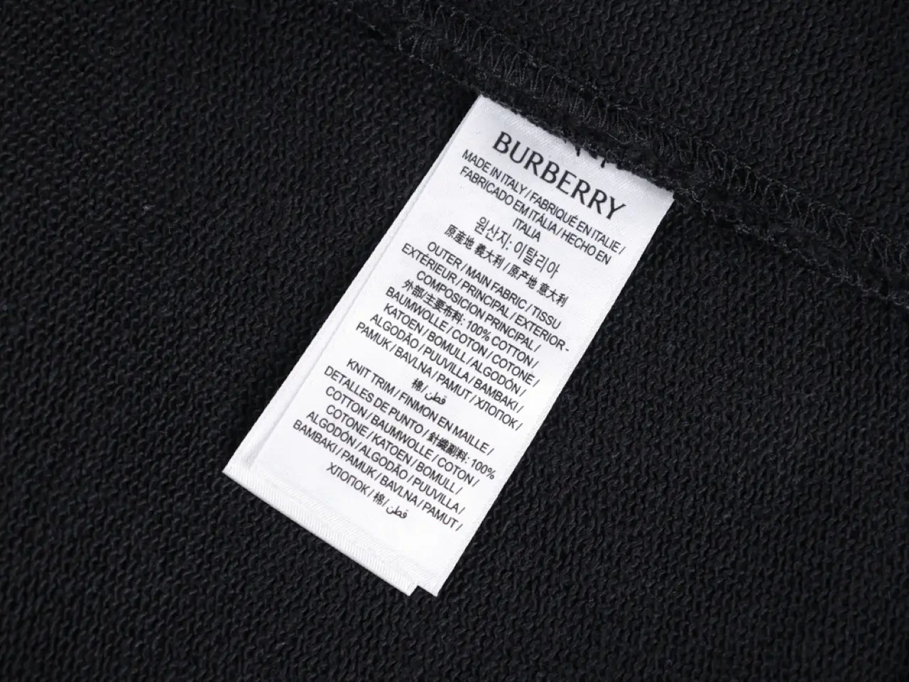 Washing label