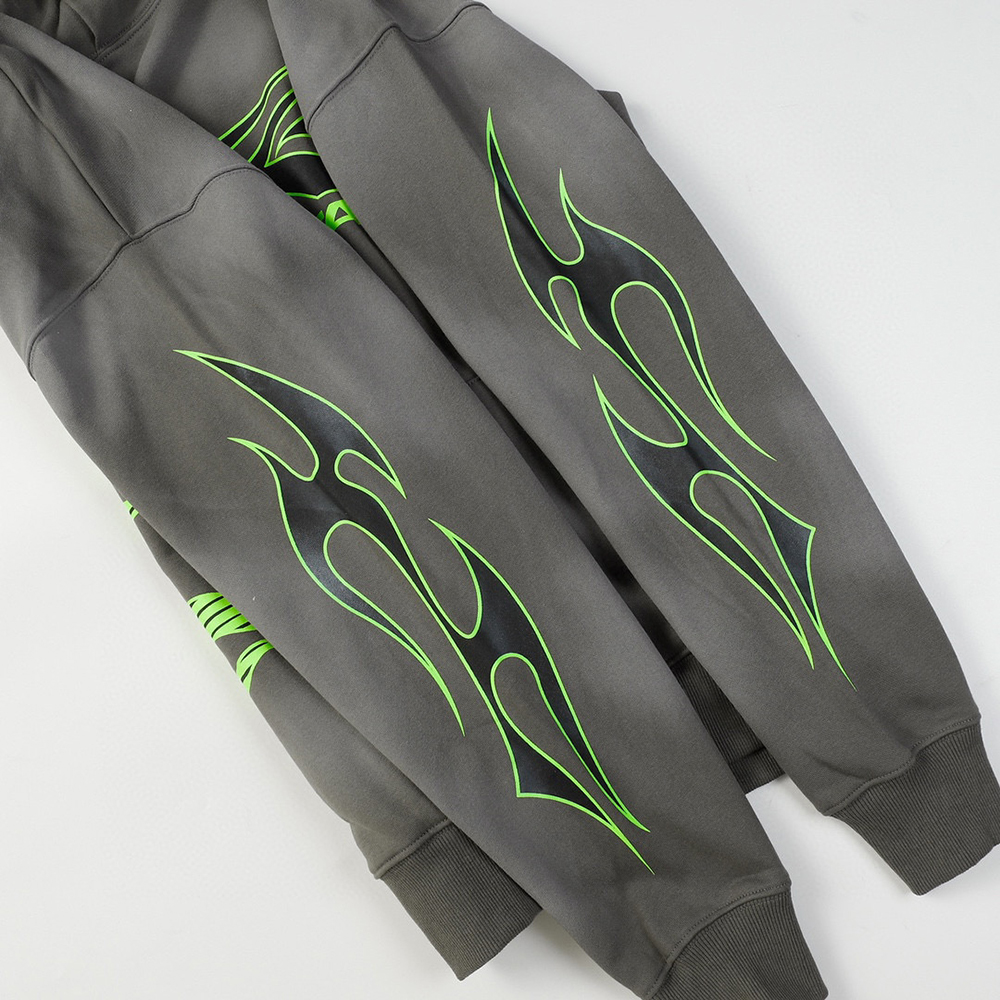 Hellstar Starry Night Hoodie Camouflage Gray1