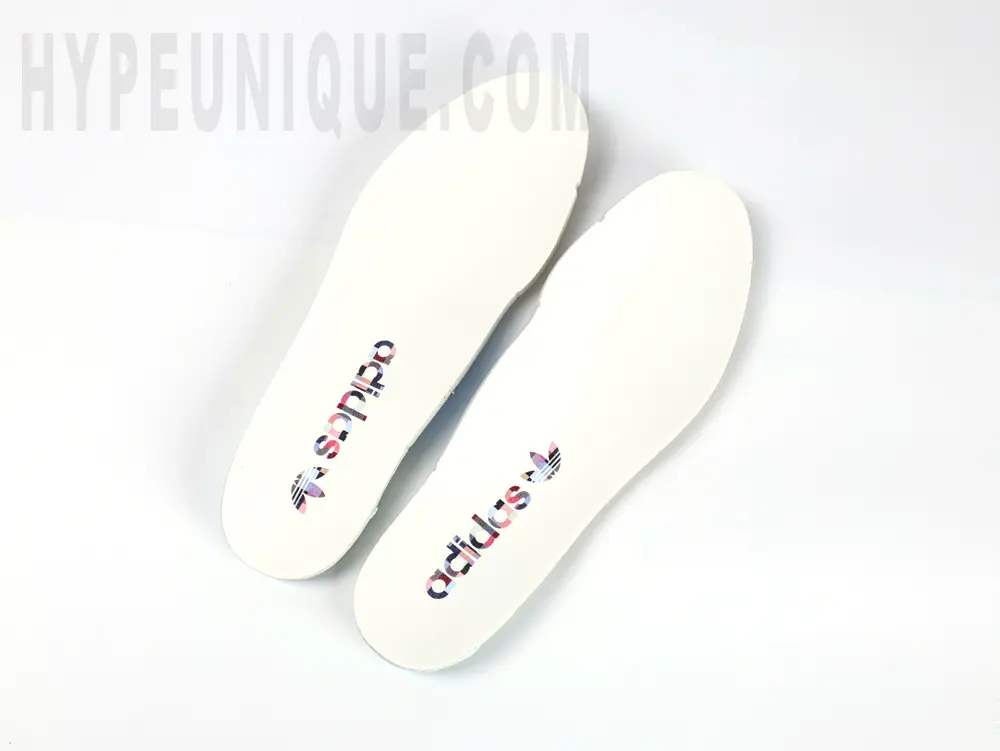 the white insole