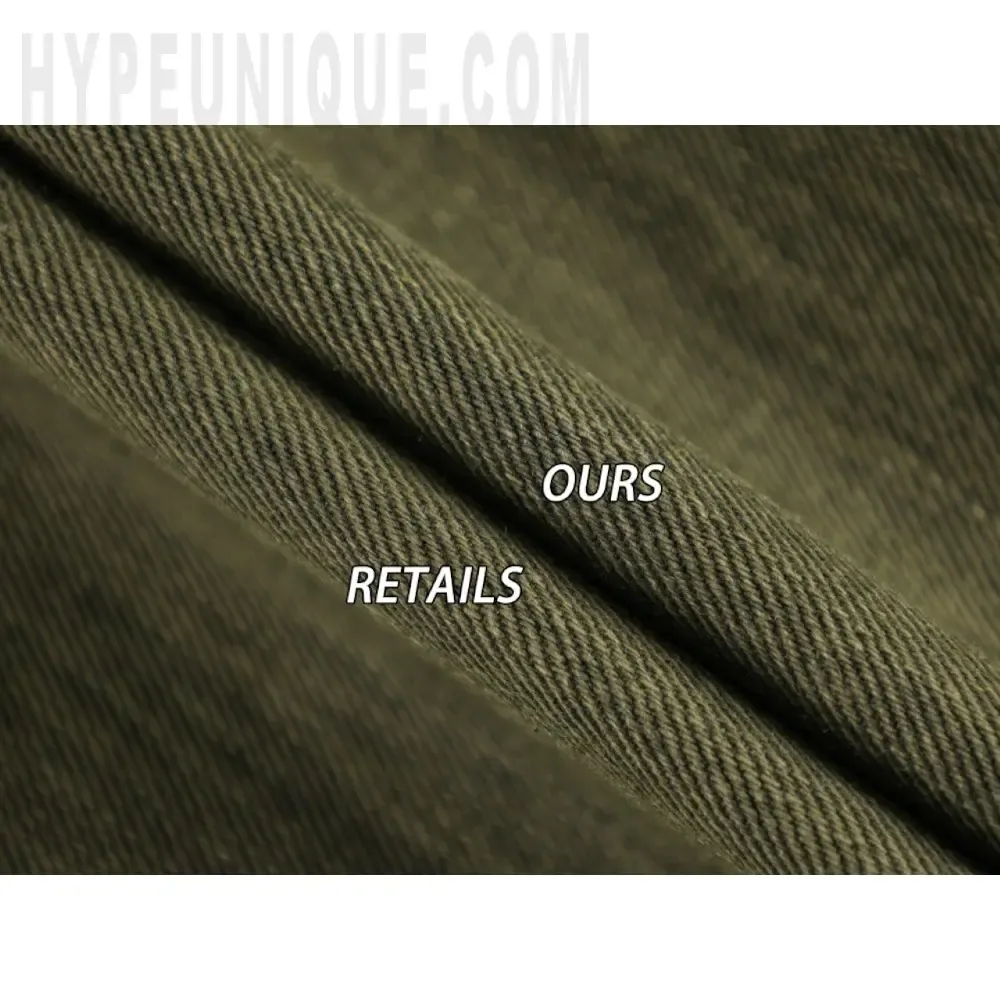 Fabric Texture Comparison Chart