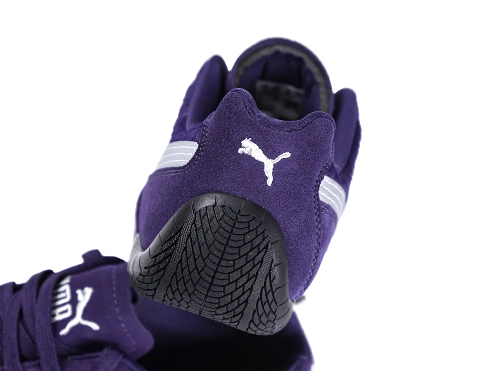 Speedcat Year of the Horse Purple Sneakers Heel View