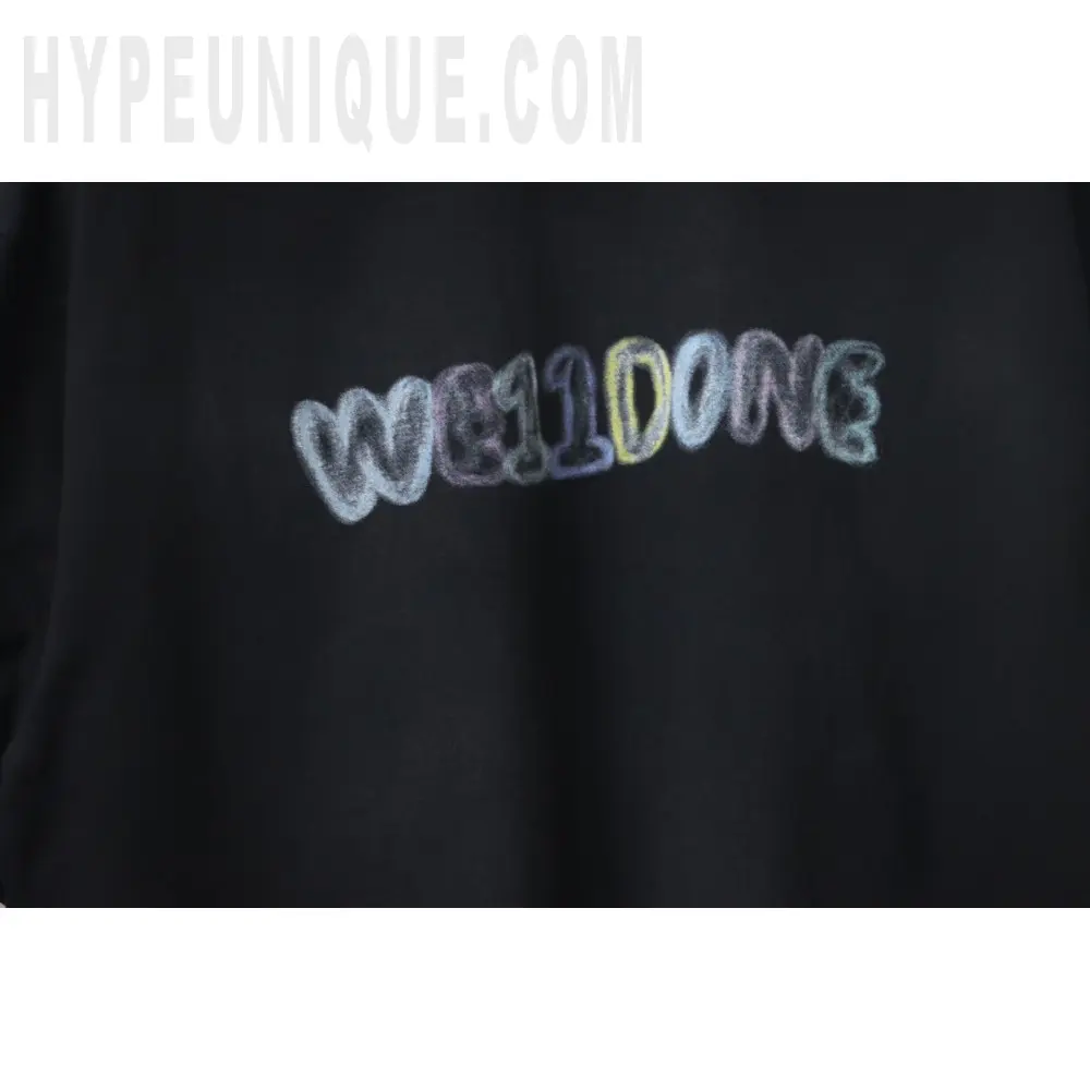 Printed graphic on the front of the garment