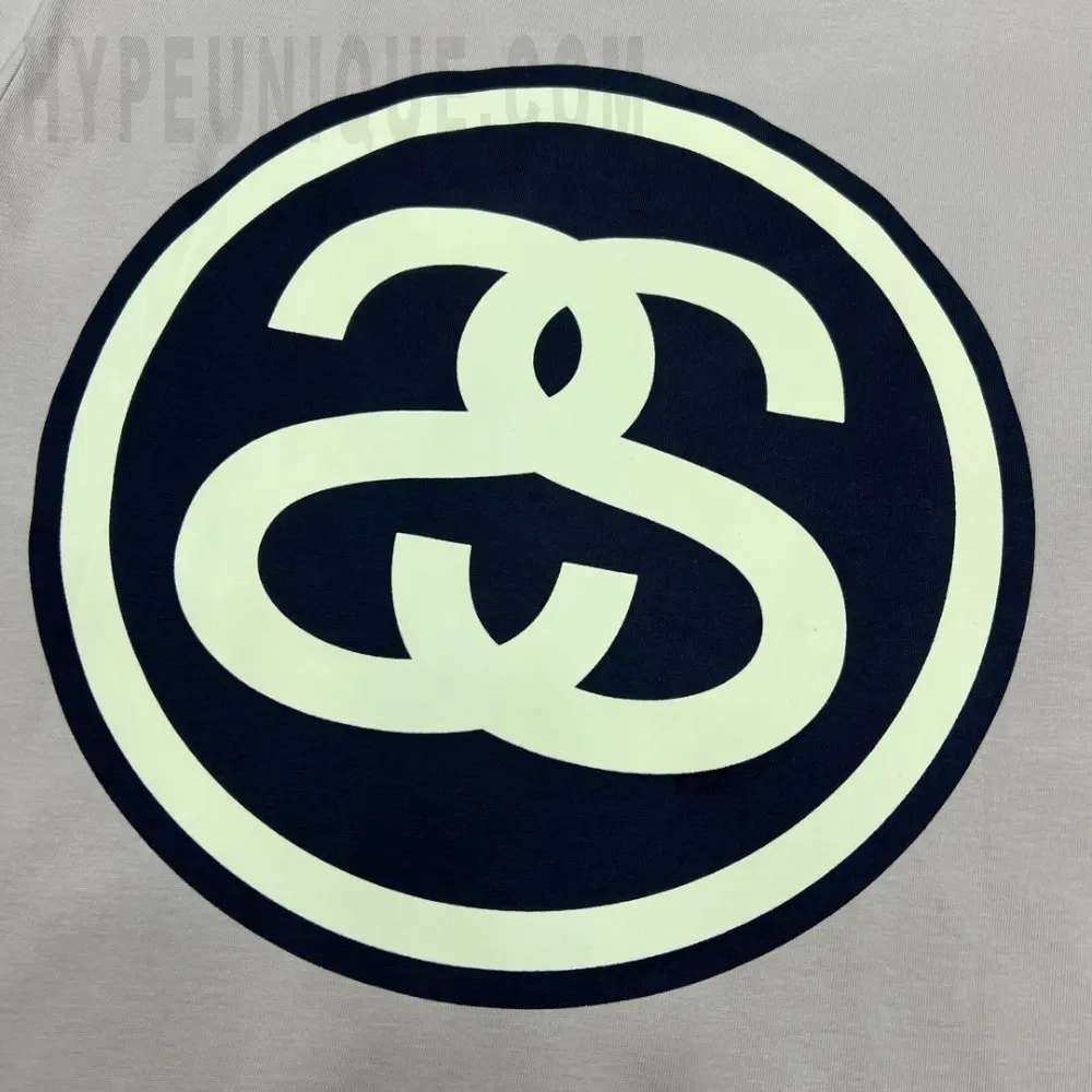 Printed graphic on the back of the garment