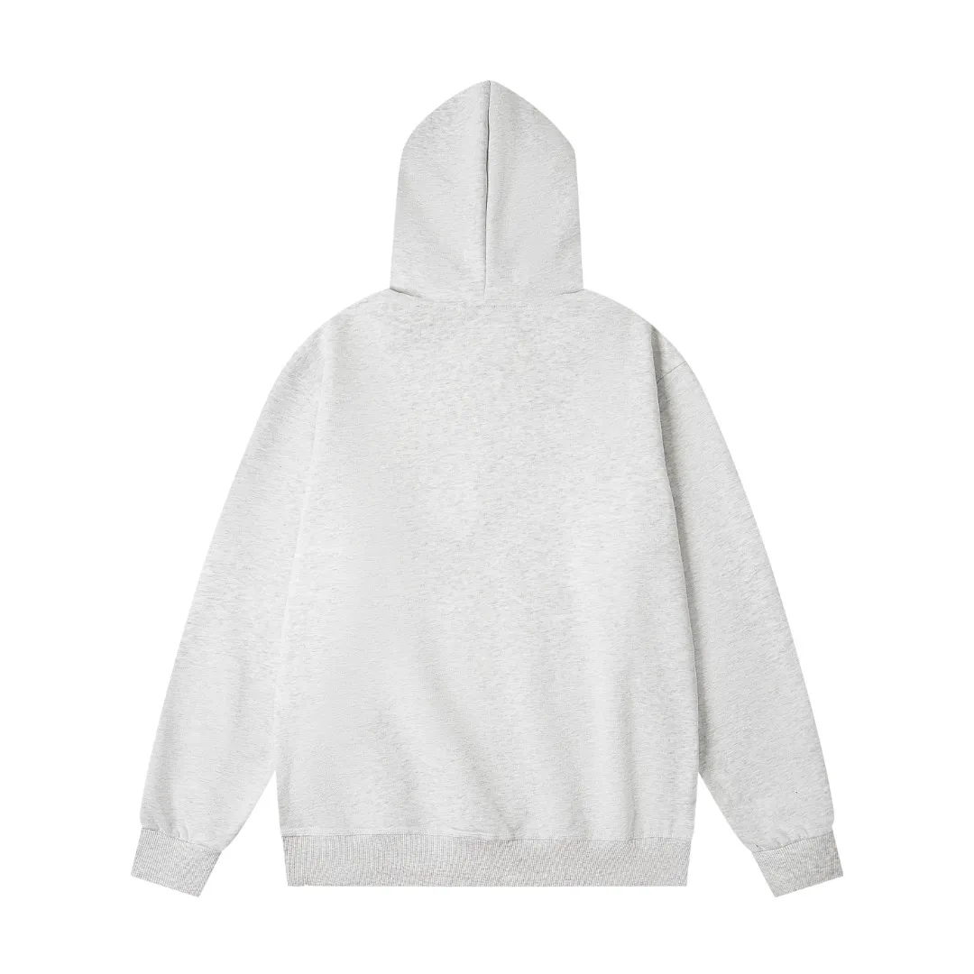Back Stussy Embroidered Logo Pullover Hoodie