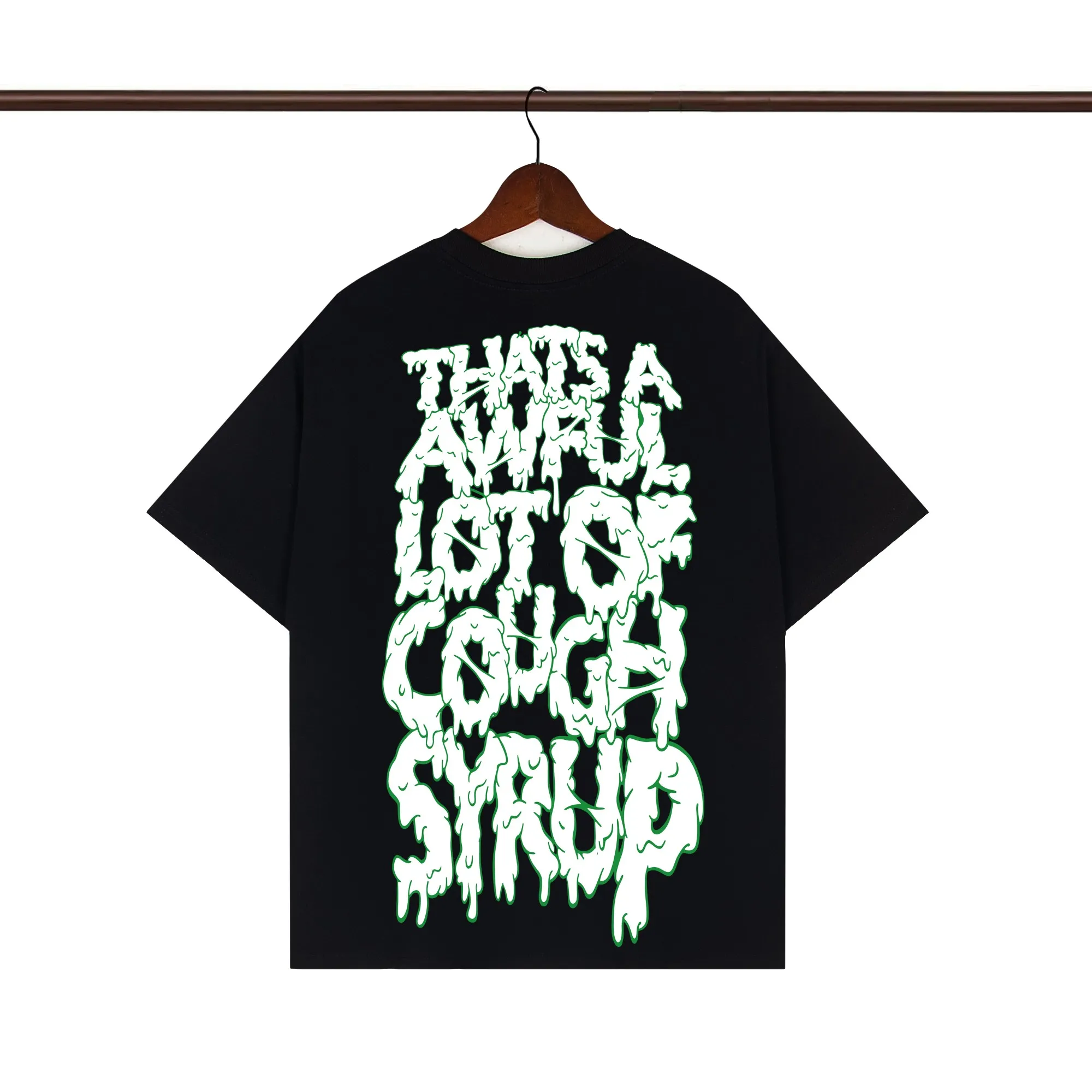 Back of That’s A Awful Lot Of Cough Syrup Skeleton Slime Graphic T-Shirt