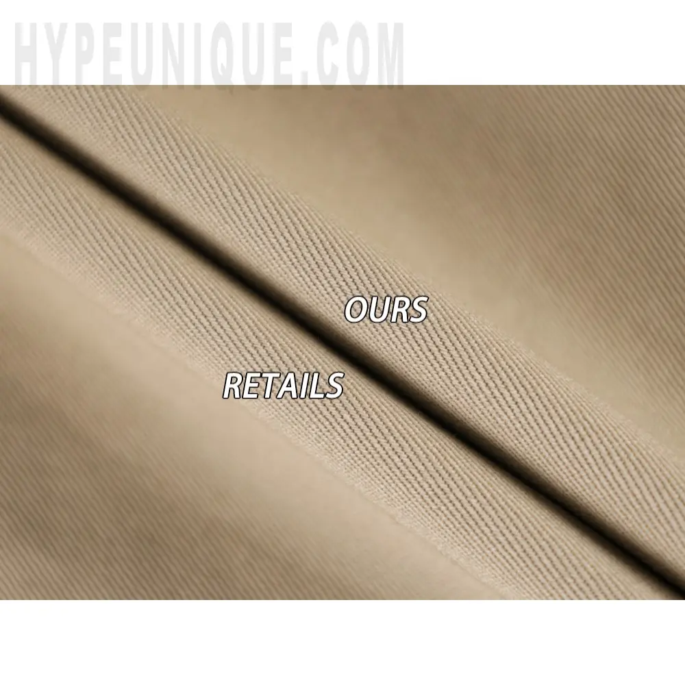 Fabric Texture Comparison Chart