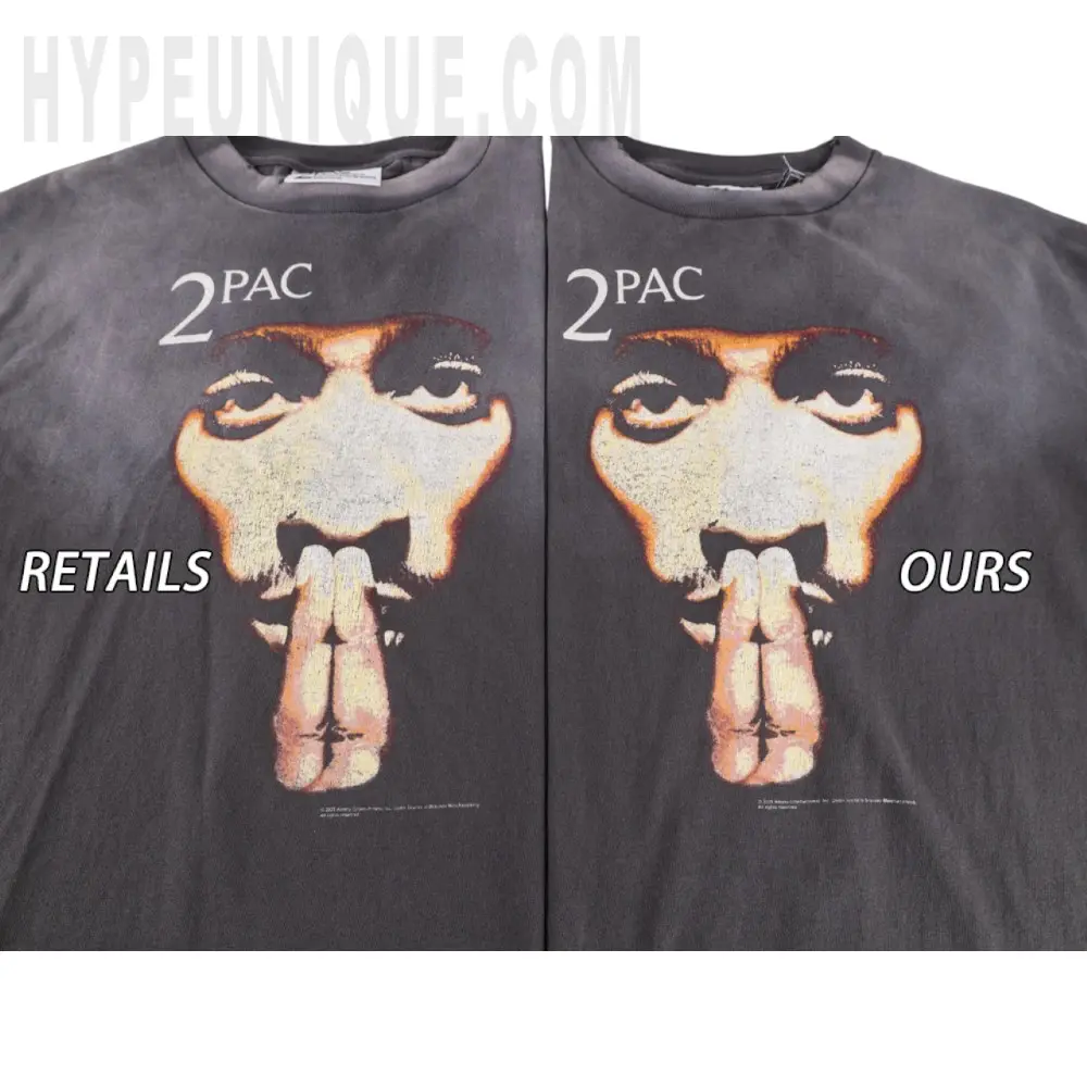 Printed graphic on the front of the garment