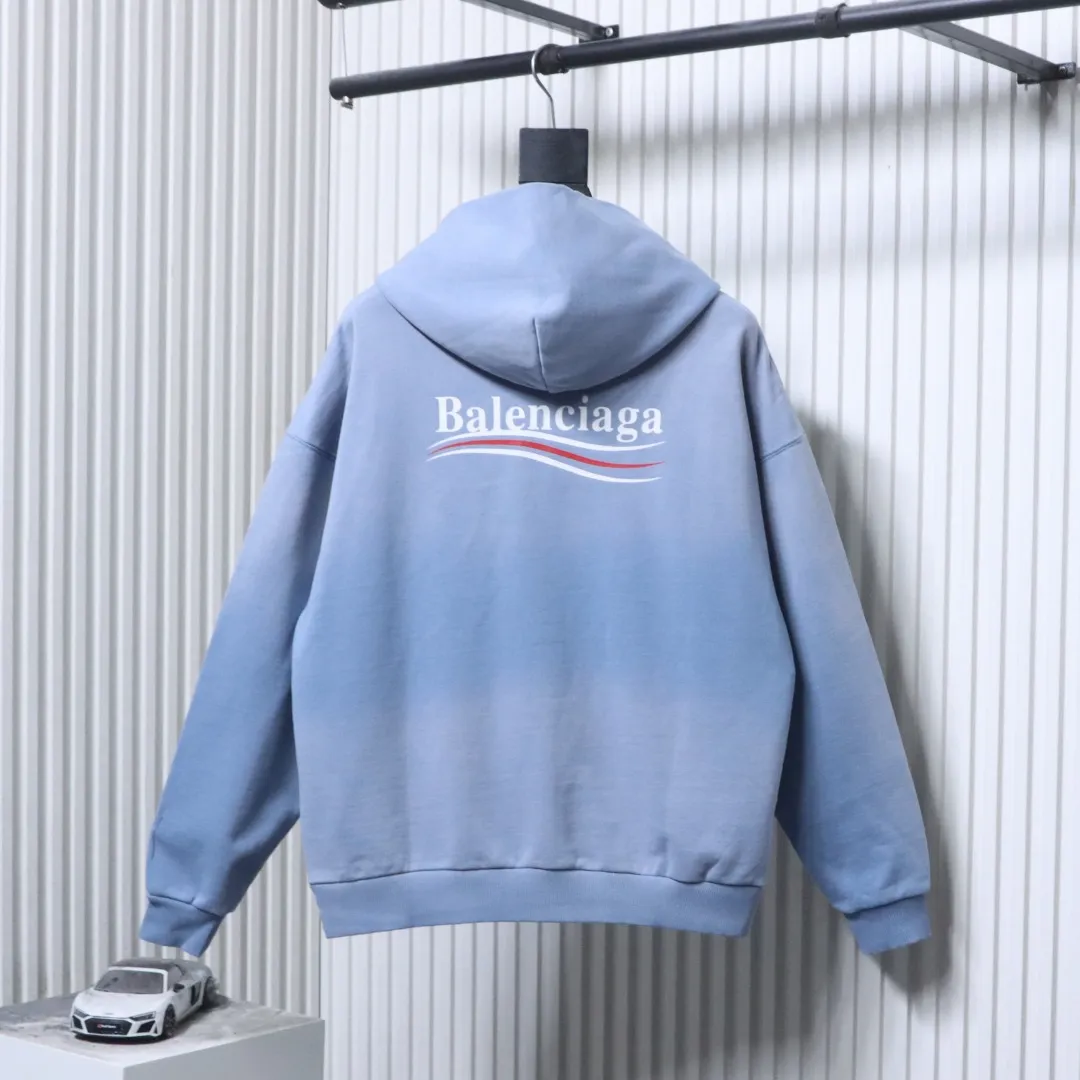 Back BLCG Washed Coca-Cola Logo Oversized Hoodie