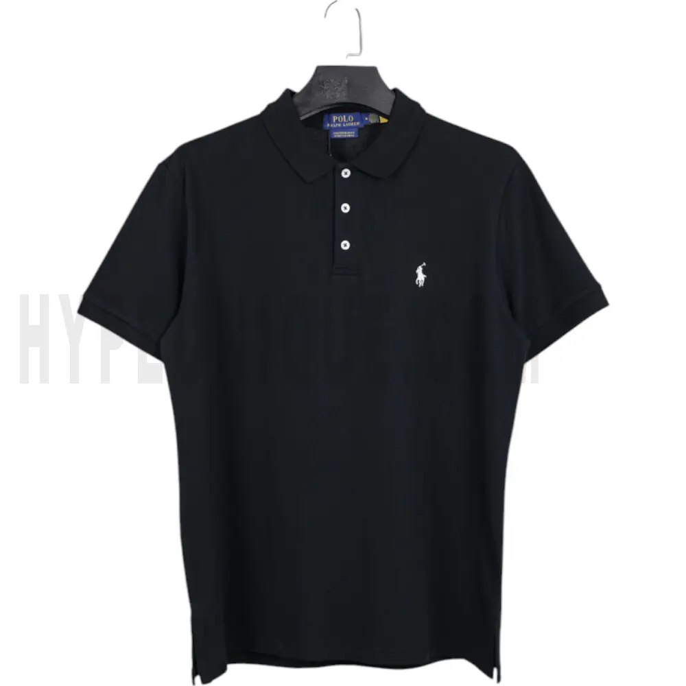 Custom Slim Fit Stretch Mesh Polo Shirt